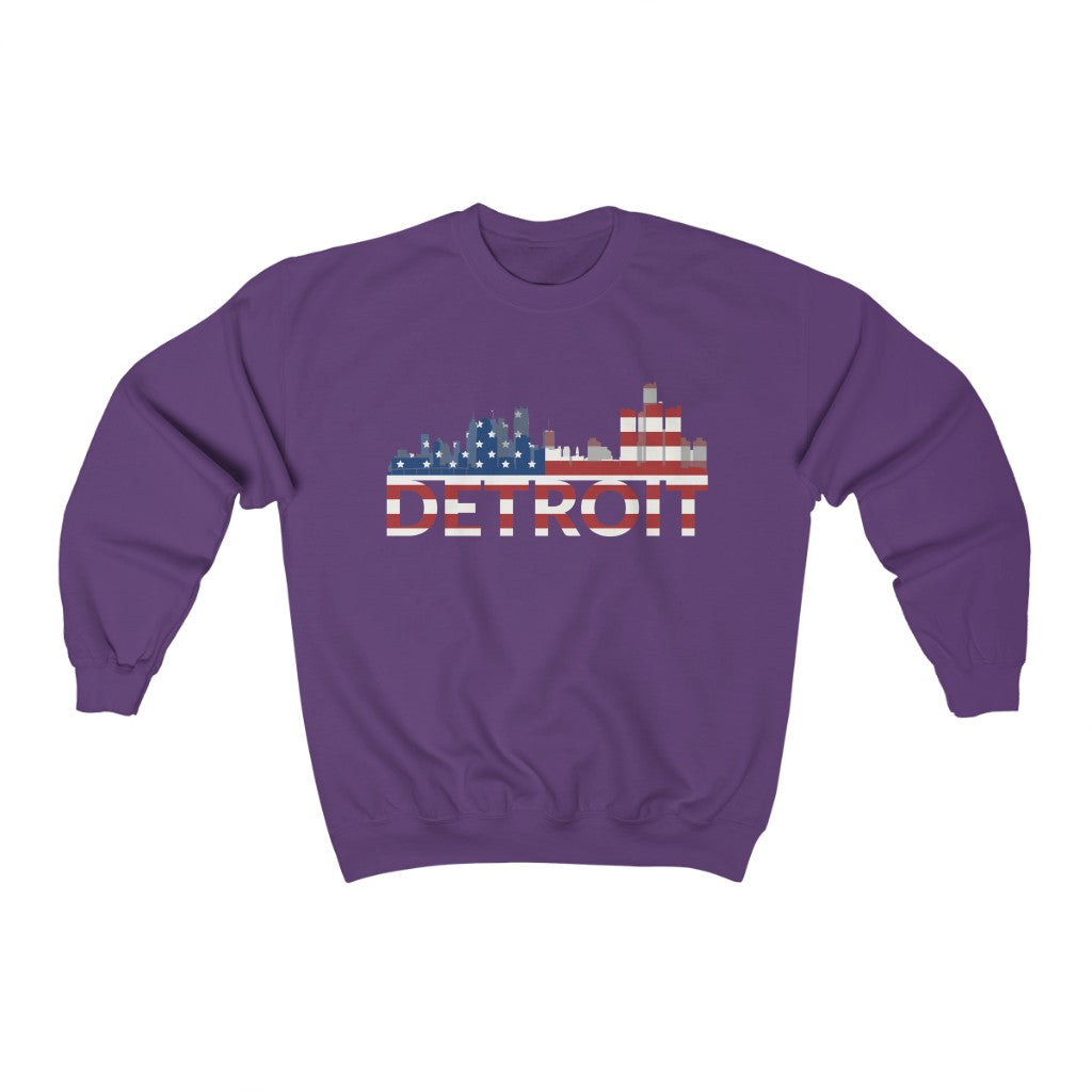 Unisex Heavy Blend™ Crewneck Sweatshirt (Detroit)