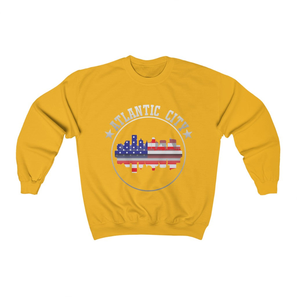 Unisex Heavy Blend™ Crewneck Sweatshirt "Higher Quality Materials" (Atlantic City)