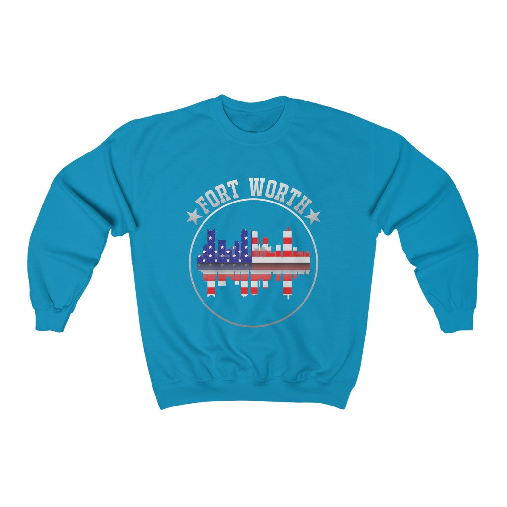 Unisex Heavy Blend™ Crewneck Sweatshirt "Higher Quality Materials" (Fort Worth)
