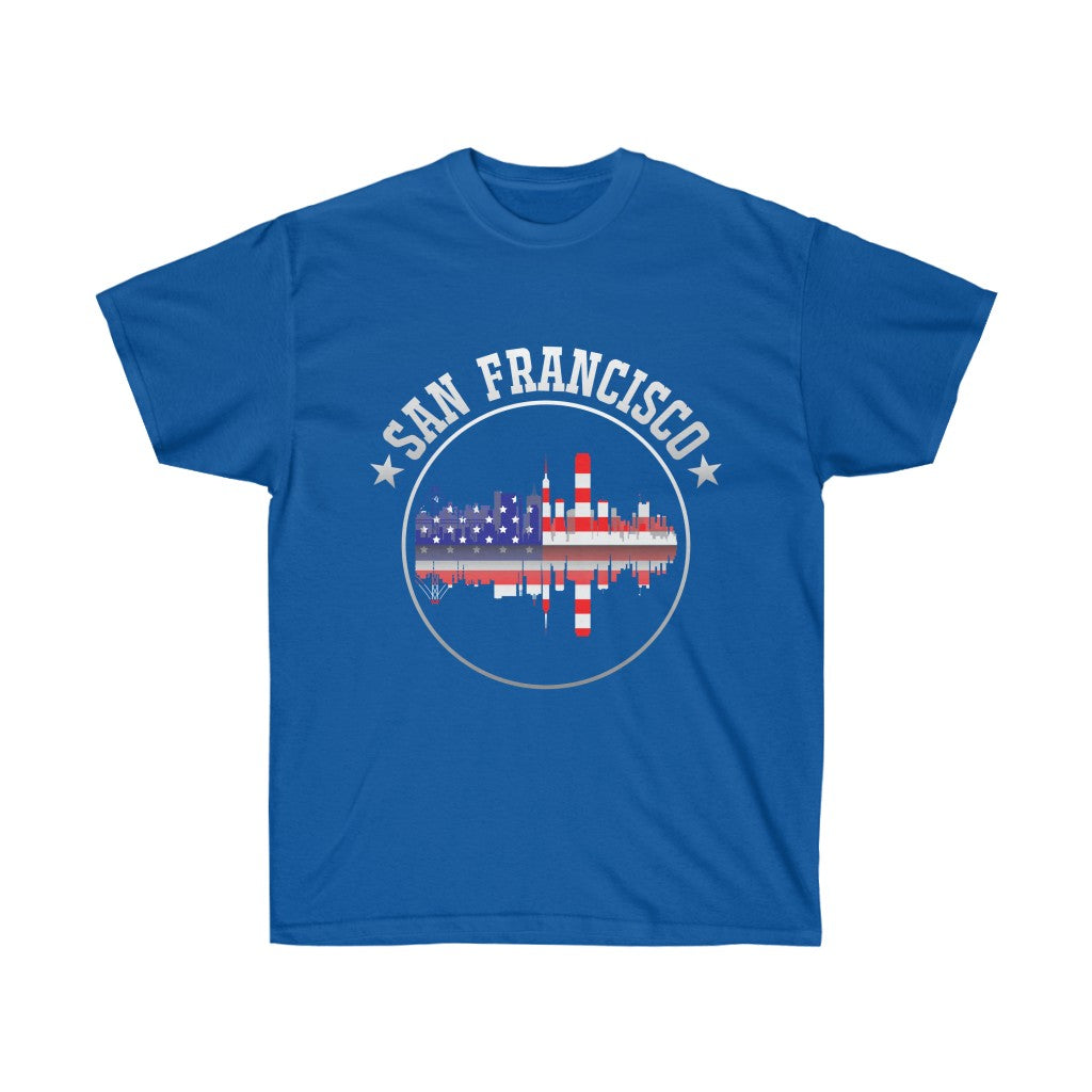 Unisex Ultra Cotton Tee" Higher Quality Materials"(SAN FRANCISCO)