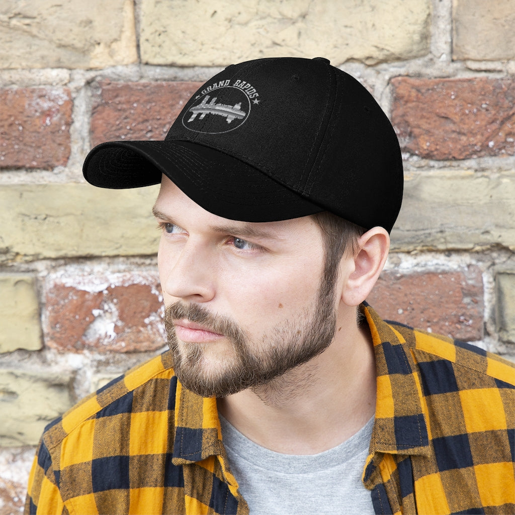 Unisex Twill Hat Higher Quality Materials (grand rapids)
