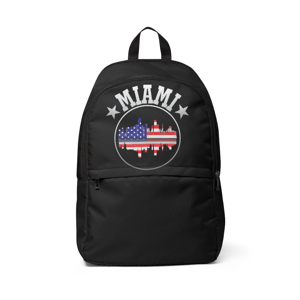 Unisex Fabric Backpack (Miami)