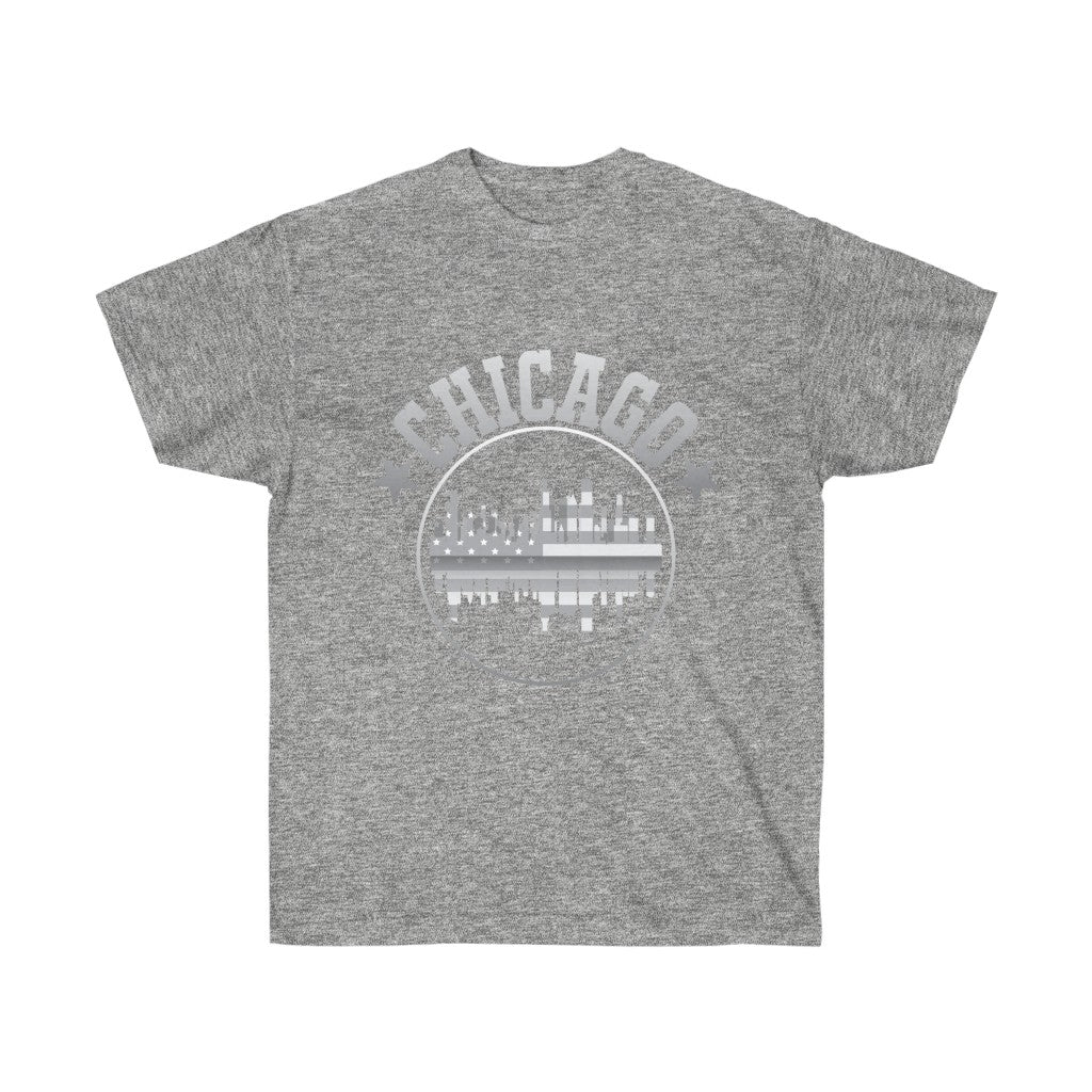 Unisex Ultra Cotton Tee "Higher Quality Materials"(CHICAGO)