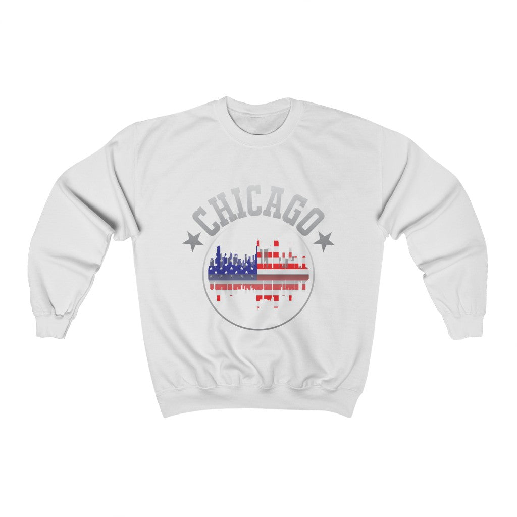 Unisex Heavy Blend™ Crewneck Sweatshirt "Higher Quality Materials" (Chicago)