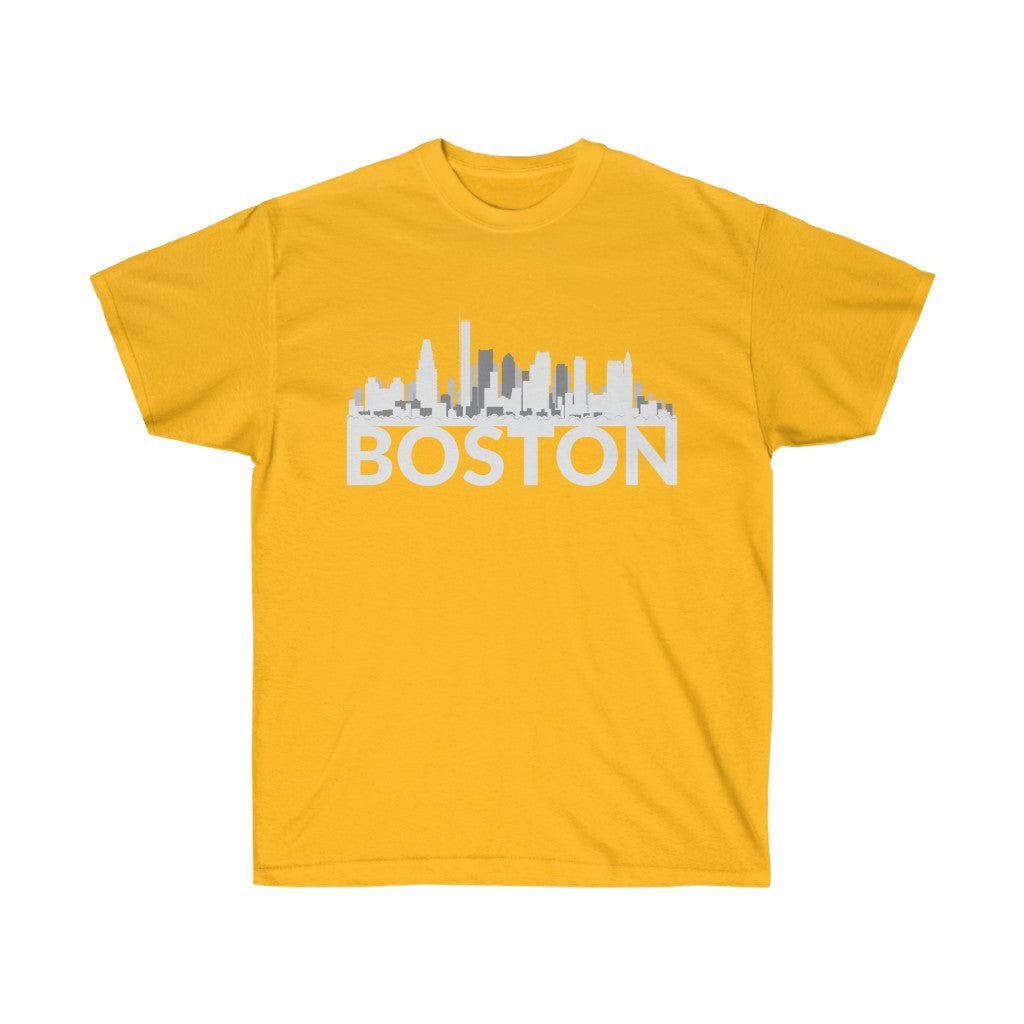 Unisex Ultra Cotton Tee "Higher Quality Materials"(boston)