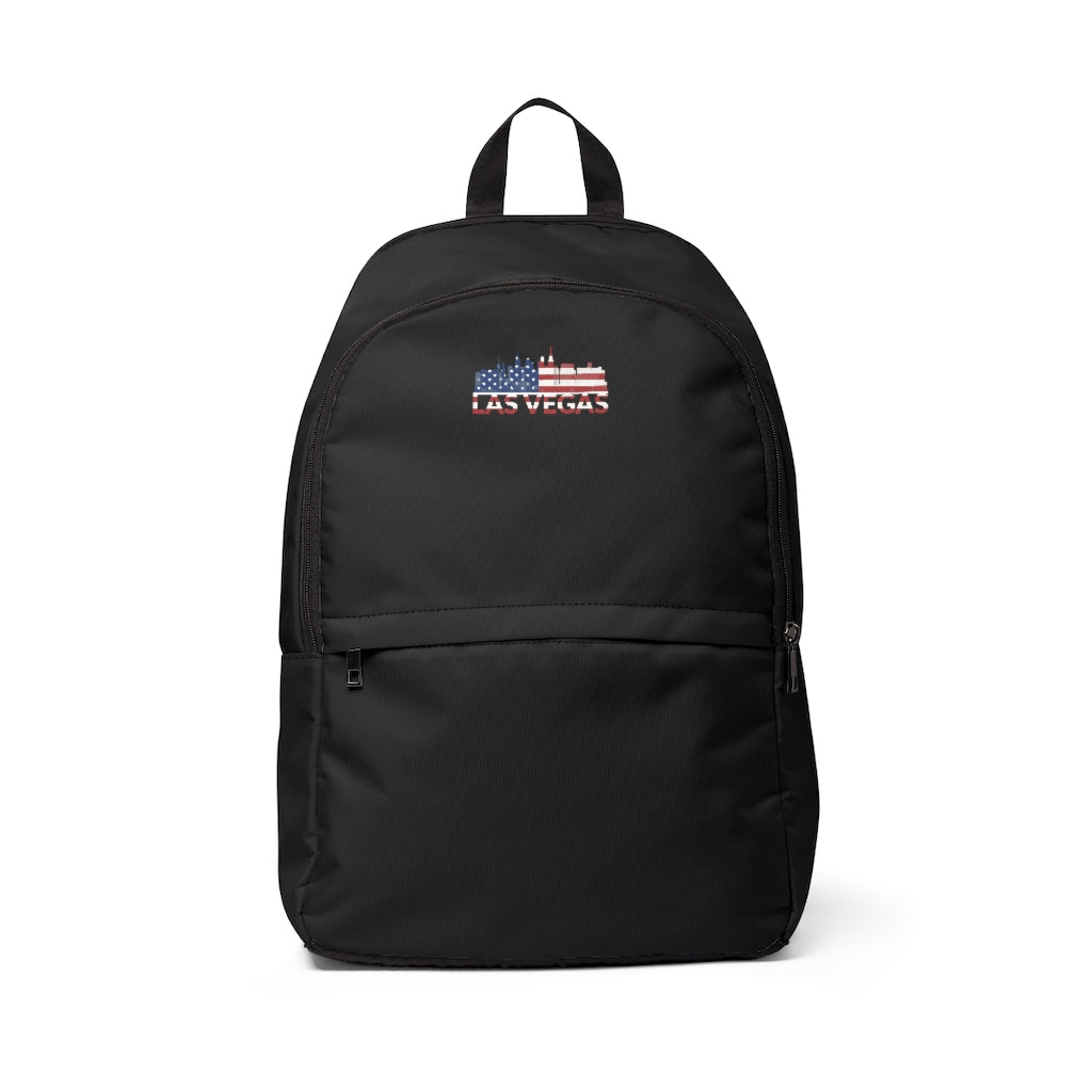 Unisex Fabric Backpack (Las Vegas)
