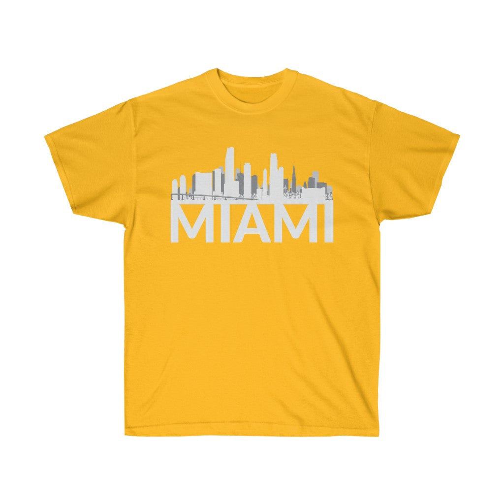 Unisex Ultra Cotton Tee"Higher Quality Materials"(miami)