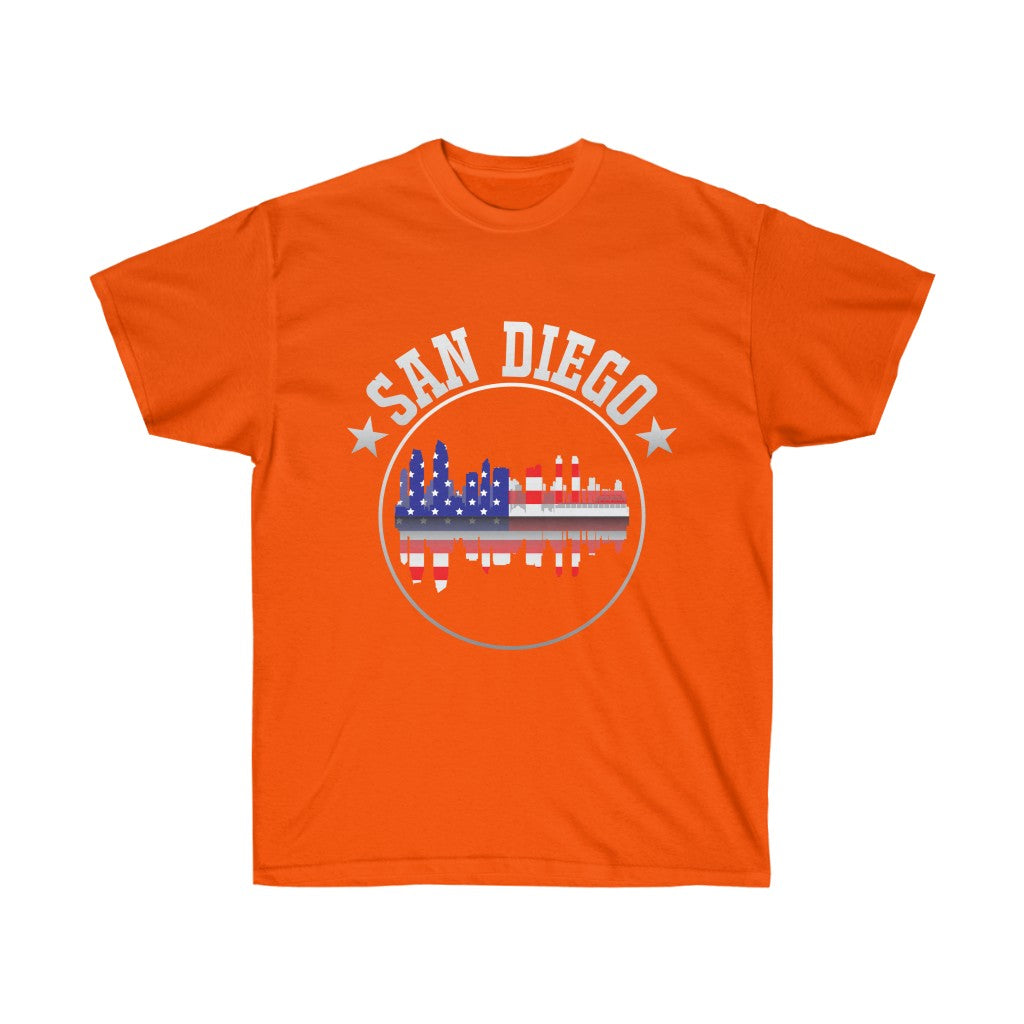 Unisex Ultra Cotton Tee "Higher Quality Materials"(SAN DIEGO)