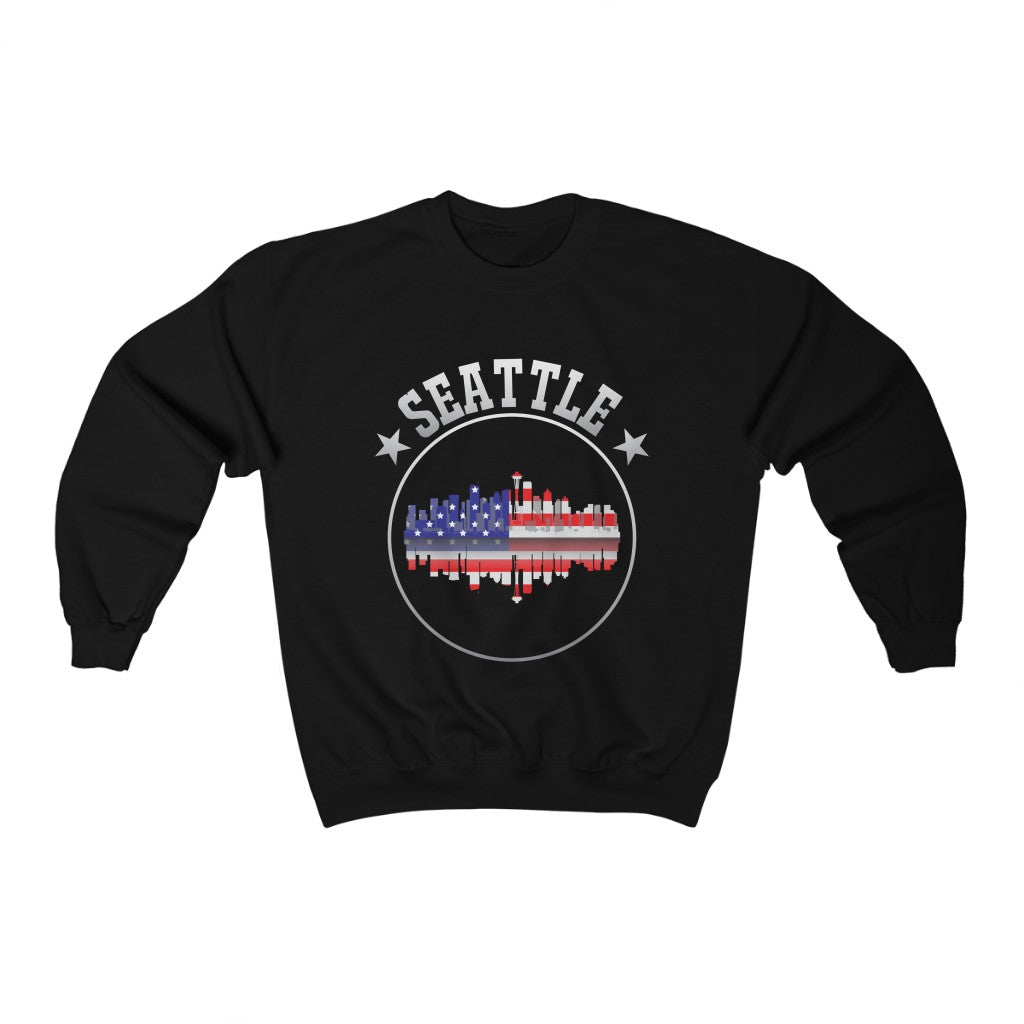 Unisex Heavy Blend™ Crewneck Sweatshirt "Higher Quality Materials" (Seattle)