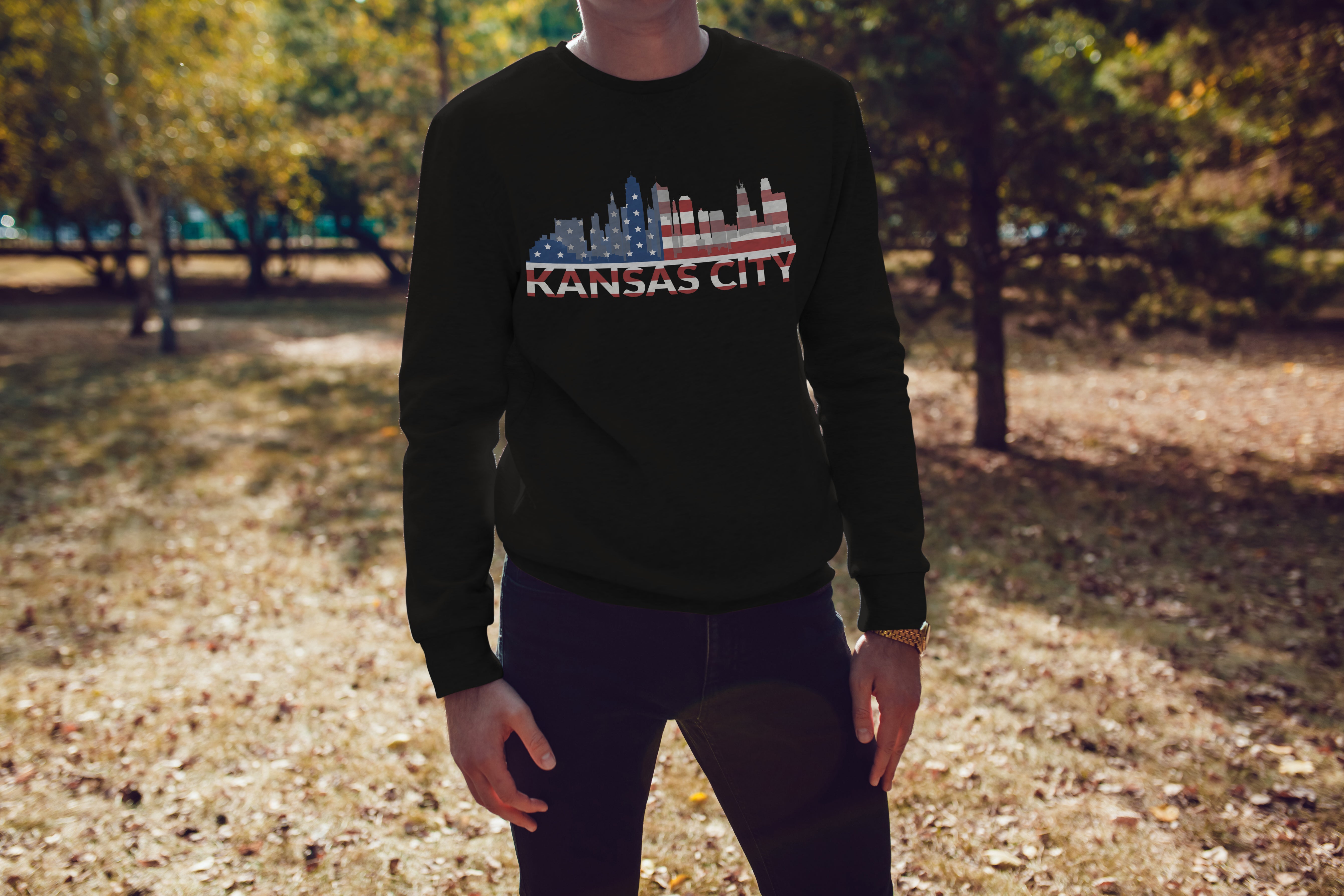 Unisex Heavy Blend™ Crewneck Sweatshirt (Kansas city)
