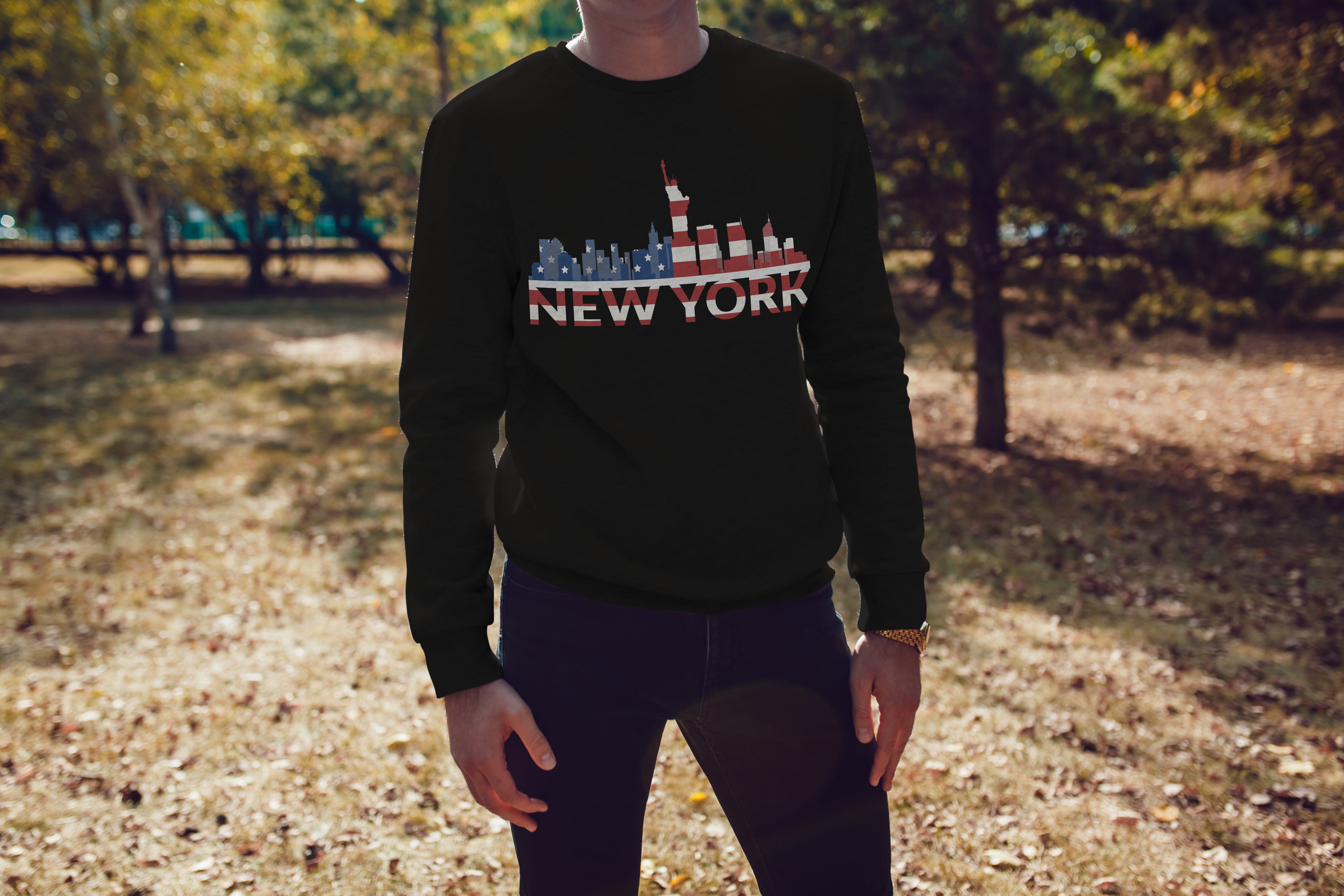 Unisex Heavy Blend™ Crewneck Sweatshirt (New York)