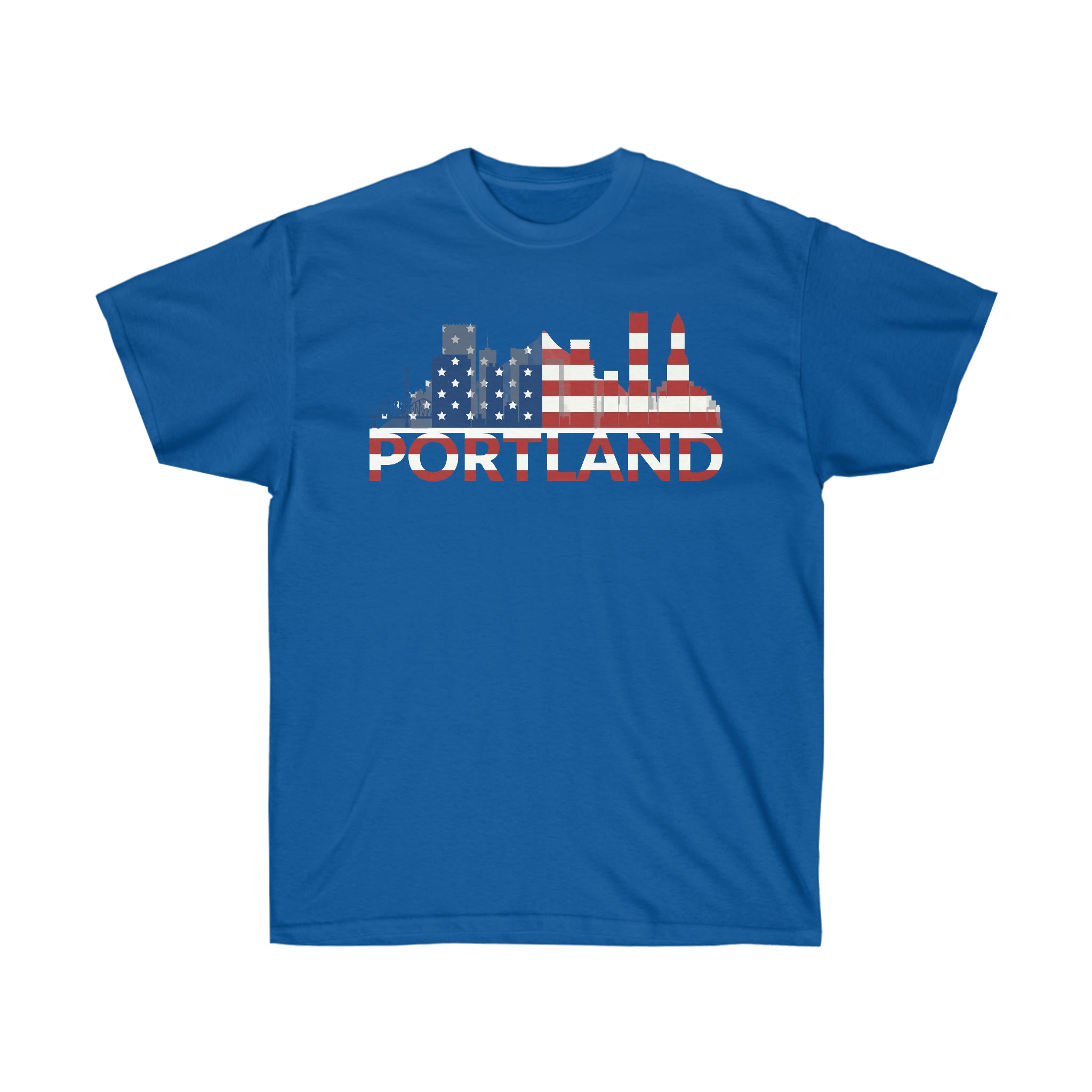 Unisex Ultra Cotton Tee "Higher Quality Materials"(PORTLAND)