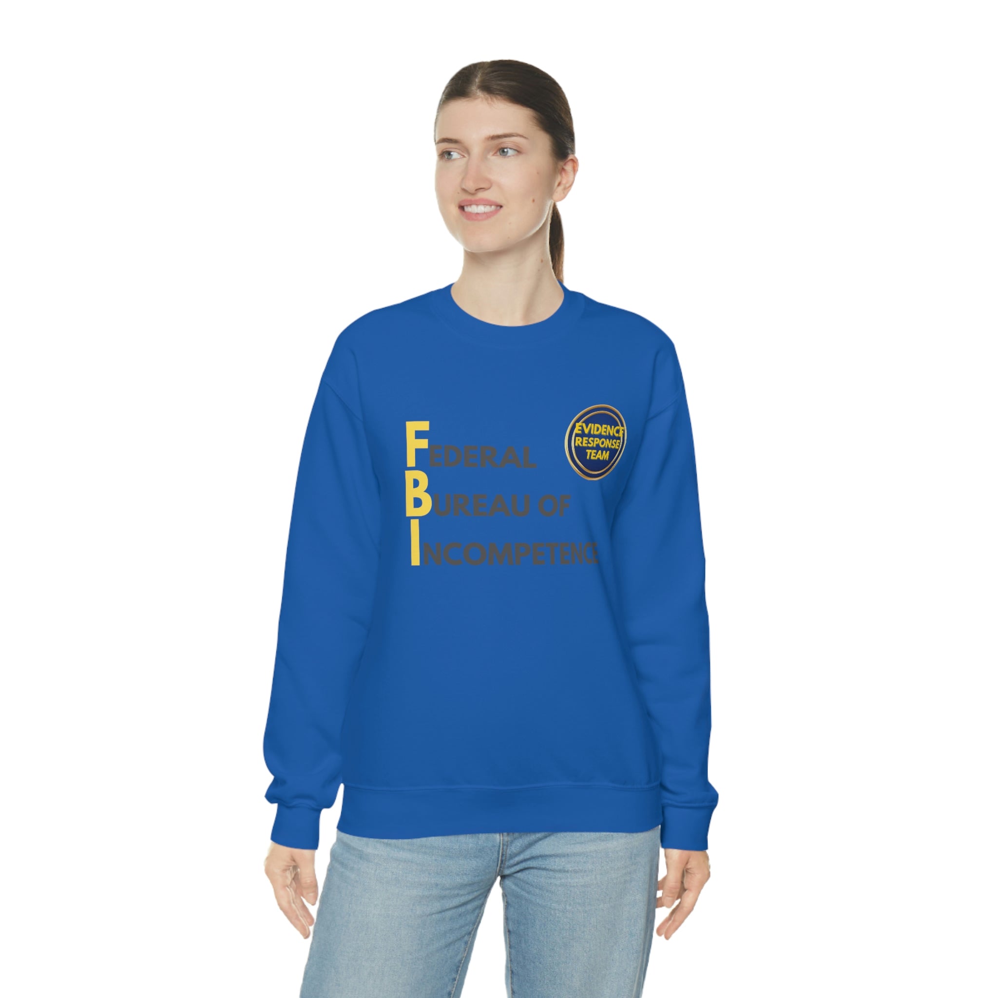 Unisex Heavy Blend™ Crewneck Sweatshirt (FBI)