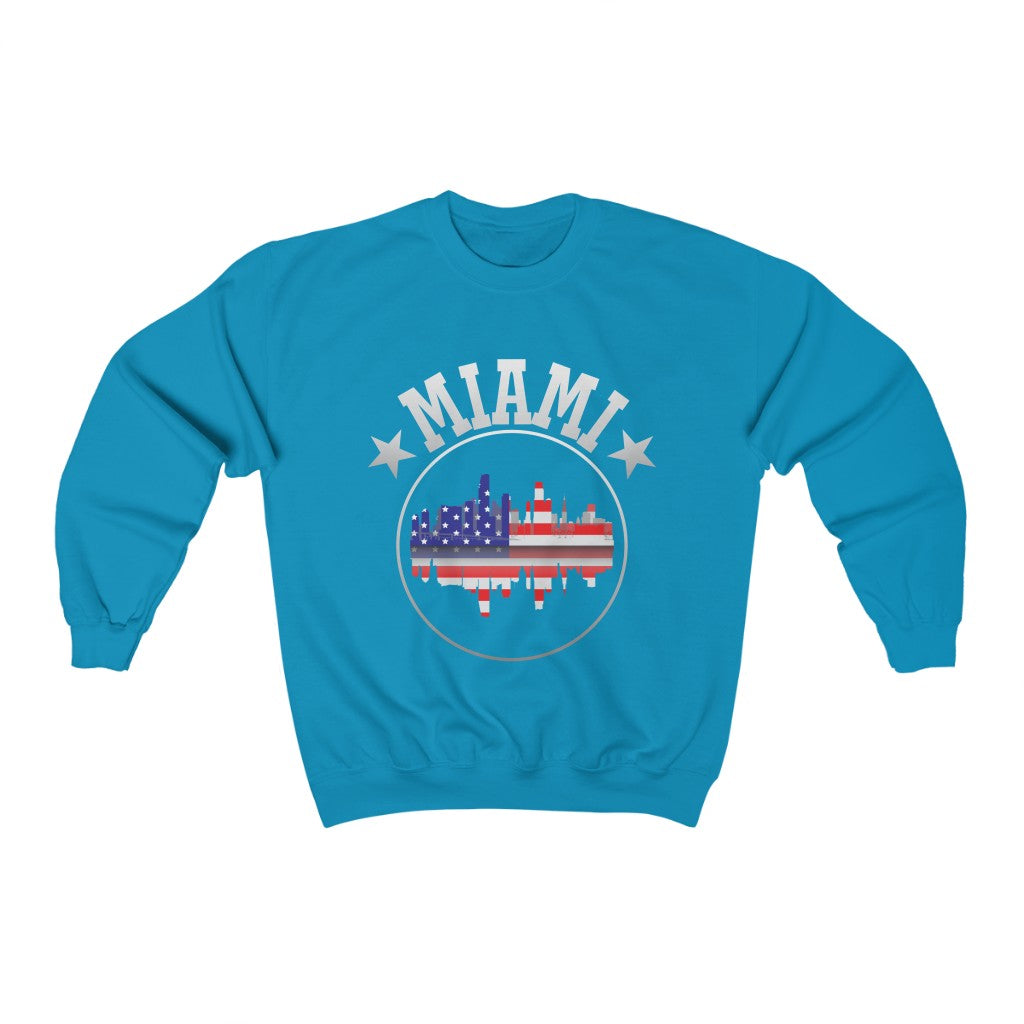 Unisex Heavy Blend™ Crewneck Sweatshirt "Higher Quality Materials" (Miami)