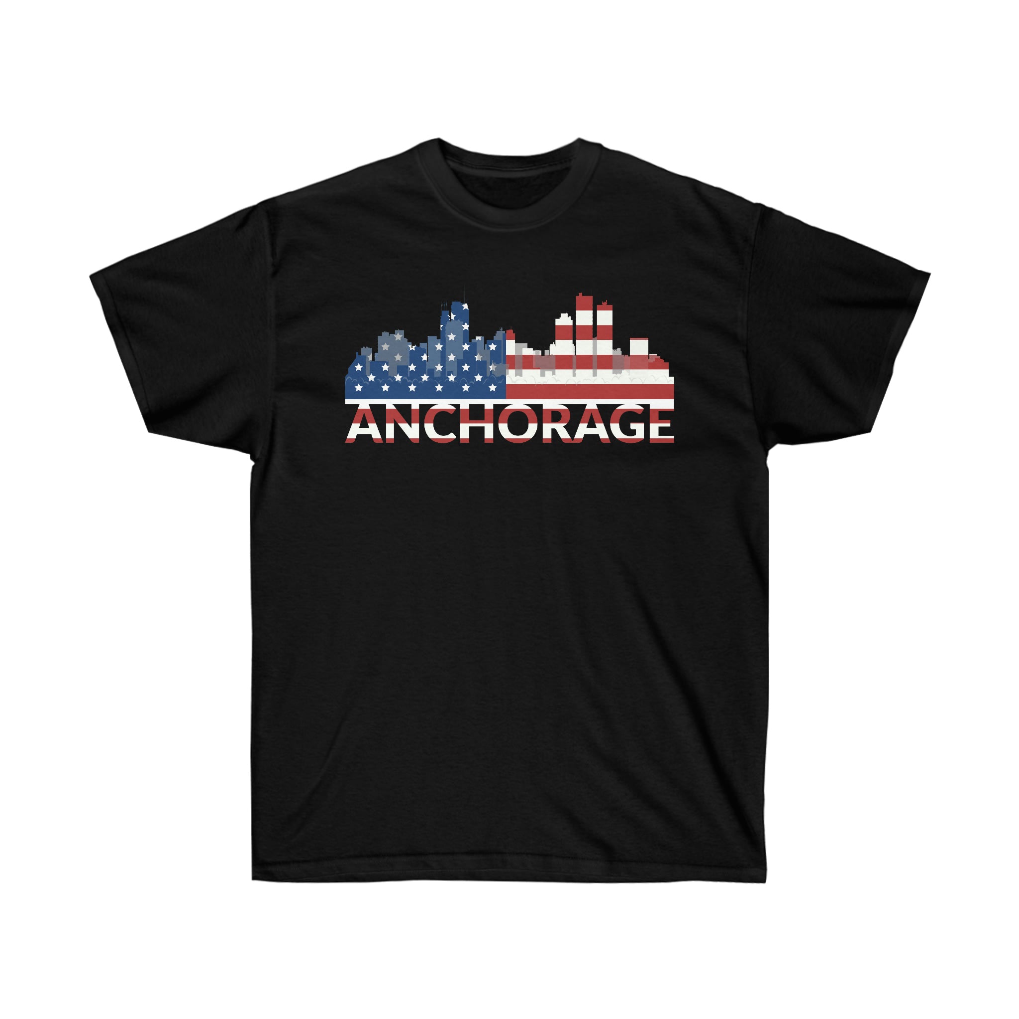 Unisex Ultra Cotton Tee "Higher Quality Materials"(ANCHORAGE)