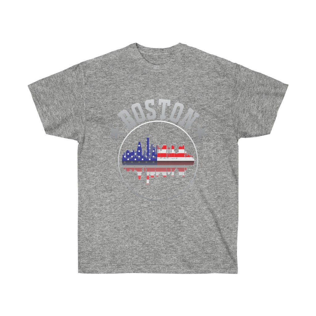 Unisex Ultra Cotton Tee "Higher Quality Materials"(BOSTON)