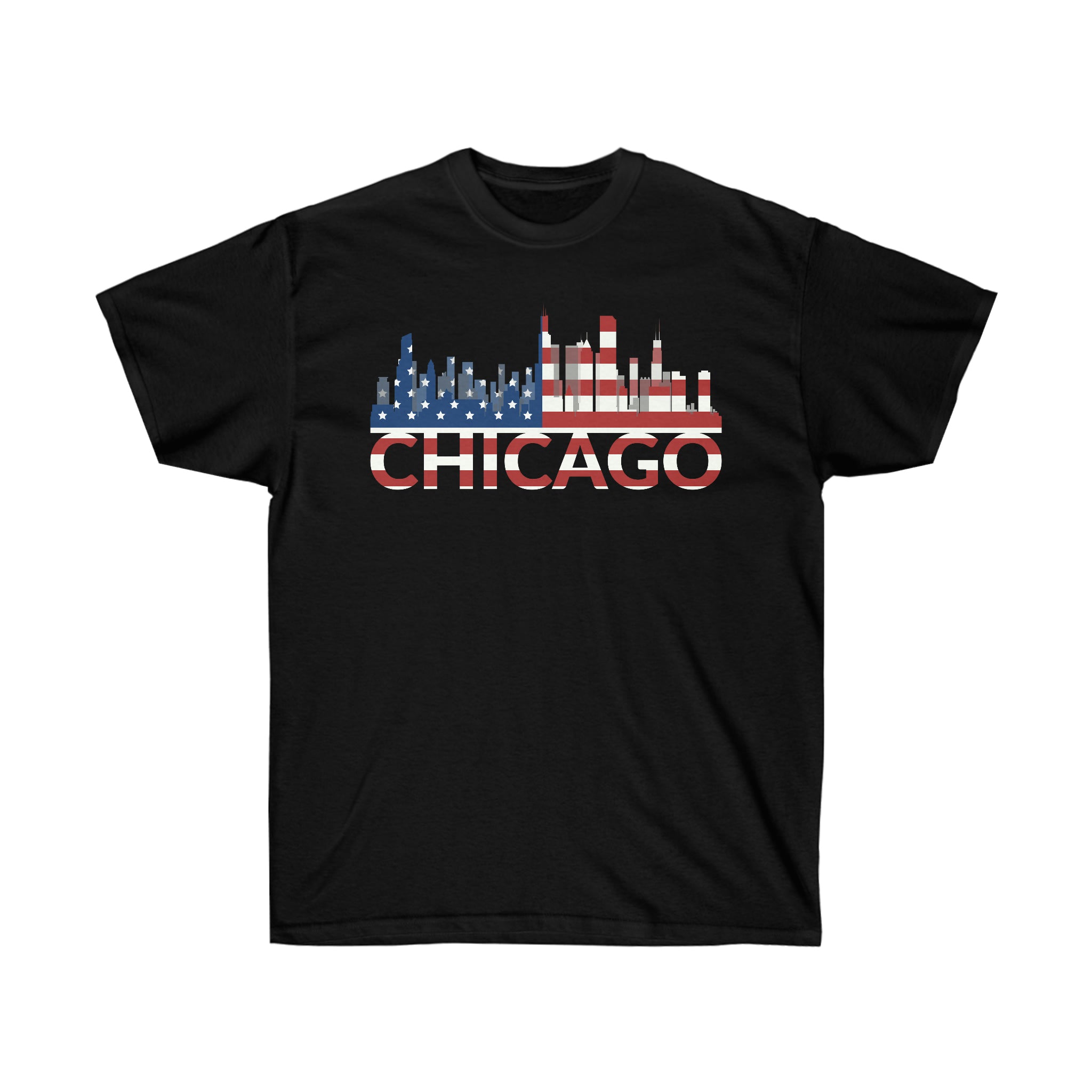 Unisex Ultra Cotton Tee "Higher Quality Materials"(CHICAGO)